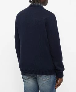 Polo Ralph Lauren Flag Intarsia Knit -Outlet Sweaters Store 26 02 2021 JA 710718281001 5 1