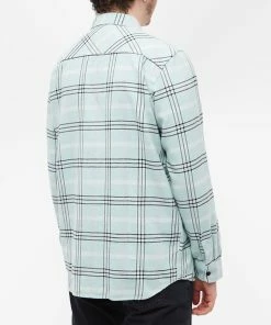 Edwin Labour Checked Flannel Shirt -Outlet Sweaters Store 26 04 2022 GH I030314 0WU67 8 1