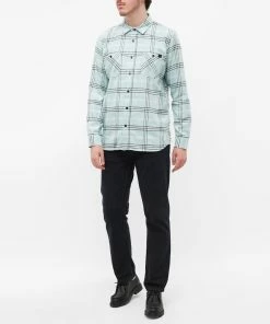 Edwin Labour Checked Flannel Shirt -Outlet Sweaters Store 26 04 2022 GH I030314 0WU67 m9 1