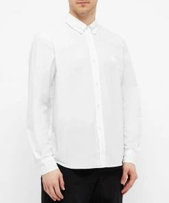 Kenzo Tiger Crest Poplin Shirt -Outlet Sweaters Store 26 05 2021 SI FB65CH4001LA 01 7 1