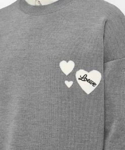 Loewe Loewe Heart Crew Knit 9 Loewe Loewe Heart Crew Knit -Outlet Sweaters Store 26 07 2022 JD H526Y14KCJ 1440 10 1