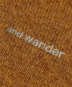 And Wander Shetland Wool Cardigan -Outlet Sweaters Store 26 09 2022 ll 5742284361 190 3