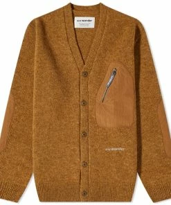 And Wander Shetland Wool Cardigan