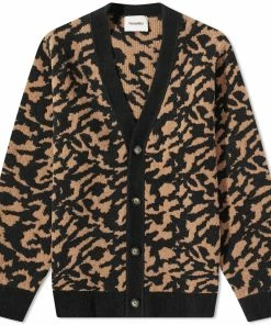 Nanushka Yasin Compact Boucle Cardigan