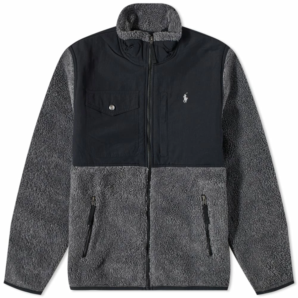 Polo Ralph Lauren Panelled Zip Through Fleece 1 Polo Ralph Lauren Panelled Zip Through Fleece