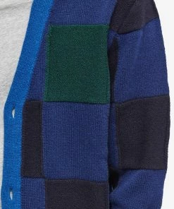 Country Of Origin Check Cardigan -Outlet Sweaters Store 26 10 2022 LL COO 202202 NNTD 5 1