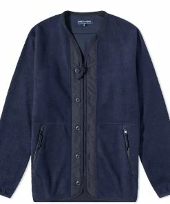 Comme Des Garçons Homme Boa Fleece Zip Liner