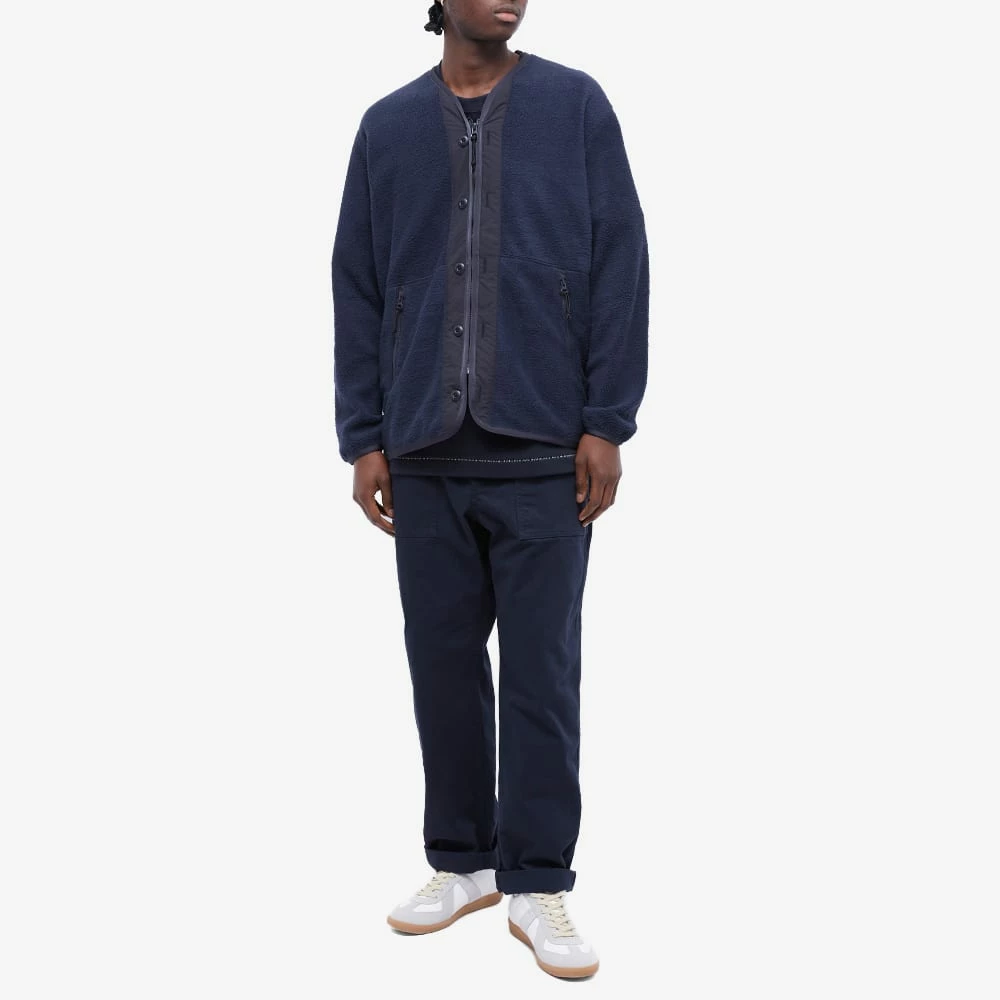 Comme Des Garçons Homme Boa Fleece Zip Liner 4 Comme Des Garçons Homme Boa Fleece Zip Liner - Image 4