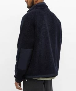 Folk Signal Fleece 12 Folk Signal Fleece -Outlet Sweaters Store 26 11 2021 LL FP5706J NVY 6 1