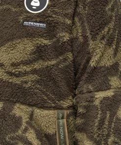 AAPE By A Bathing Ape AAPE AAPE Now Fleece Jacket -Outlet Sweaters Store 27 01 2023 SI AAPSWM3896XAJGRZ 10 1