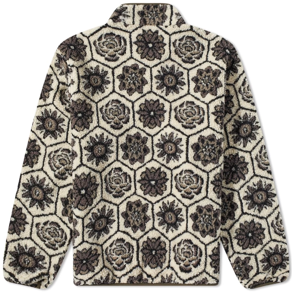 Patta Wall Flower Fleece Jacket 2 Patta Wall Flower Fleece Jacket - Image 2