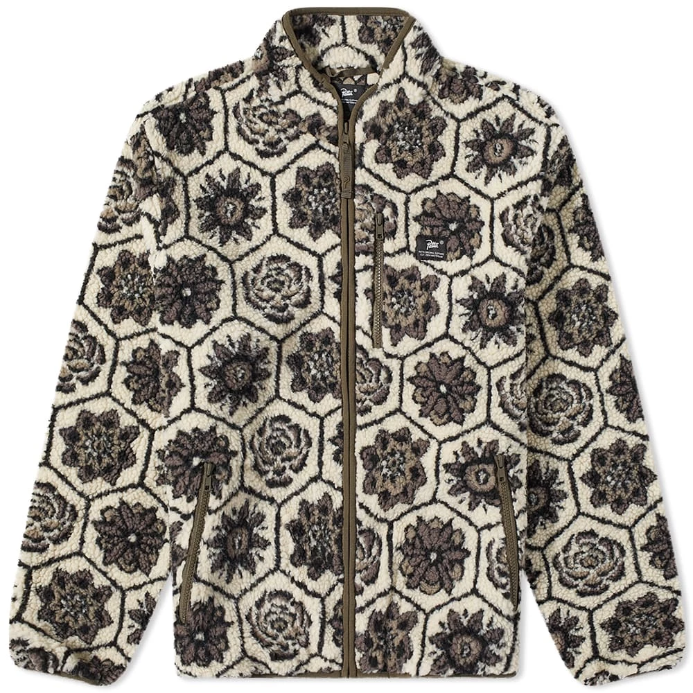 Patta Wall Flower Fleece Jacket 1 Patta Wall Flower Fleece Jacket