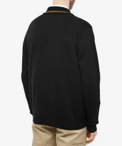 Fred Perry Classic Zip Through Cardigan -Outlet Sweaters Store 27 02 2023 SI K4534 184 8 1