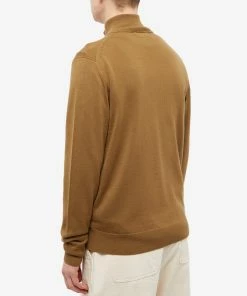 Fred Perry Classic Zip Through Cardigan -Outlet Sweaters Store 27 02 2023 SI K4534 P96 8 1