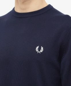 Fred Perry Crew Knit -Outlet Sweaters Store 27 02 2023 SI K9601 608 10 1