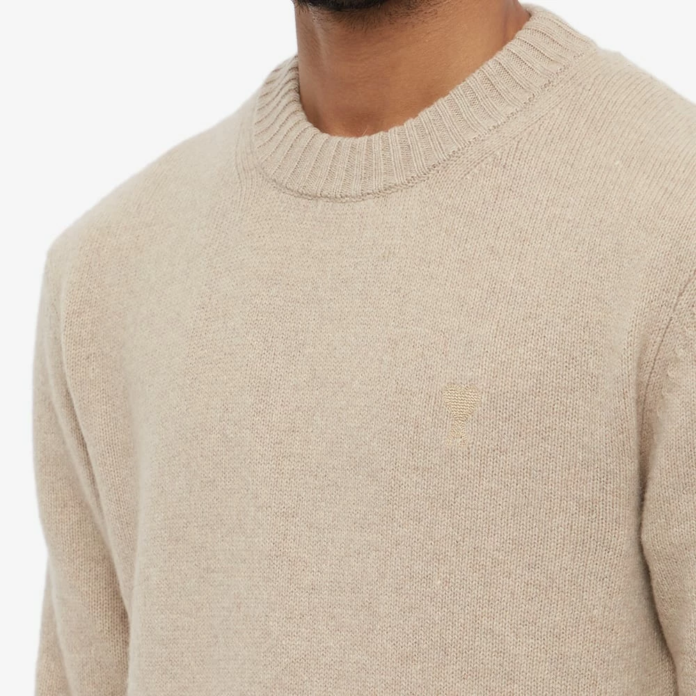 AMI Tonal Small A Heart Crew Knit 5 AMI Tonal Small A Heart Crew Knit - Image 5