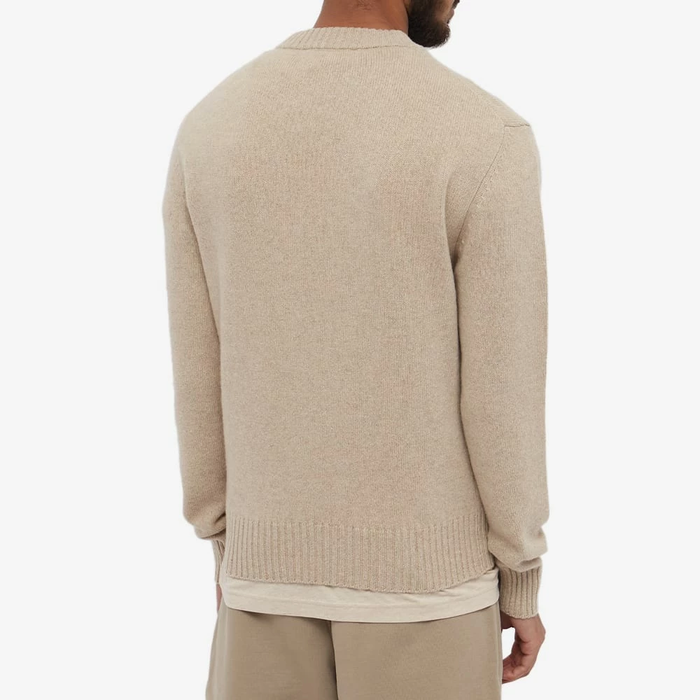 AMI Tonal Small A Heart Crew Knit 3 AMI Tonal Small A Heart Crew Knit - Image 3