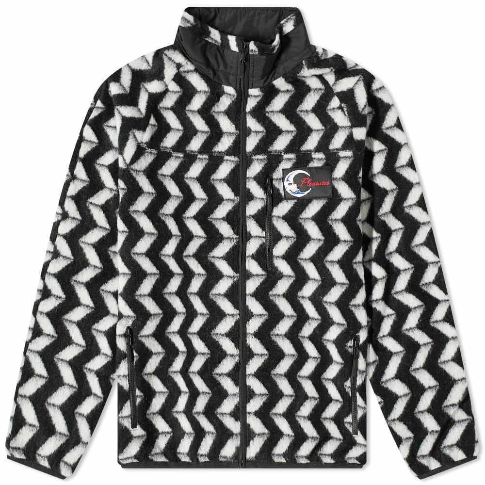 Pleasures Drifter Patterned Fleece 1 Pleasures Drifter Patterned Fleece