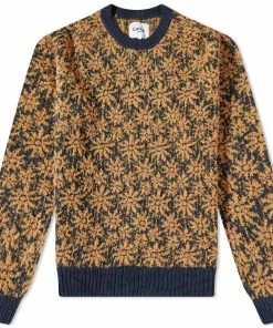 Corridor Floral Alpaca Crew Knit