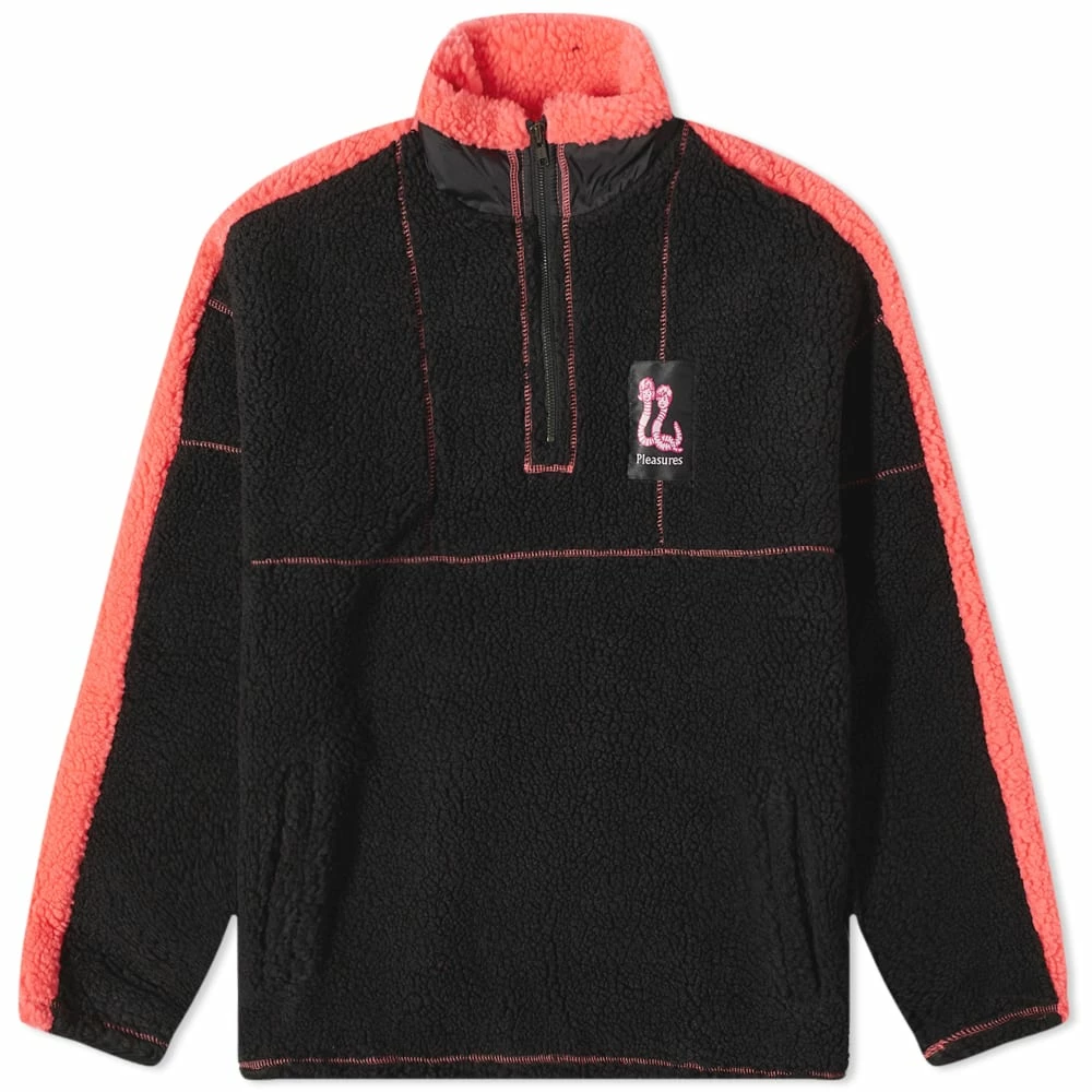 Pleasures Rewind Quarter Zip Fleece 1 Pleasures Rewind Quarter Zip Fleece