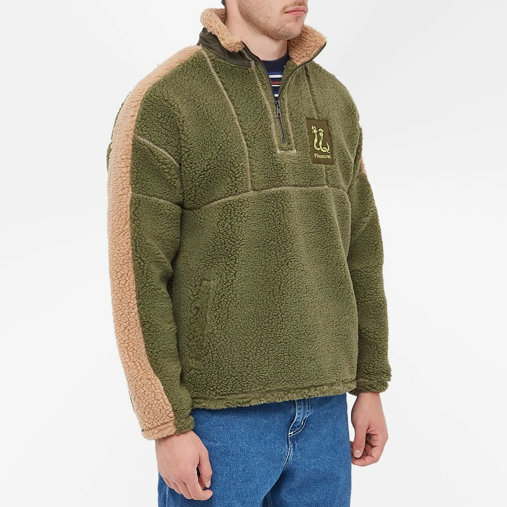 Pleasures Rewind Quarter Zip Fleece 2 Pleasures Rewind Quarter Zip Fleece - Image 2