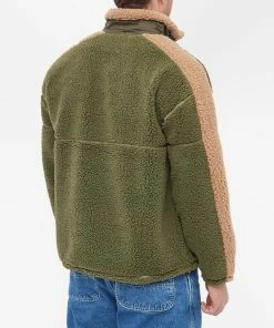 Pleasures Rewind Quarter Zip Fleece 7 Pleasures Rewind Quarter Zip Fleece -Outlet Sweaters Store 27 09 2022 gh p22f021 grn 8