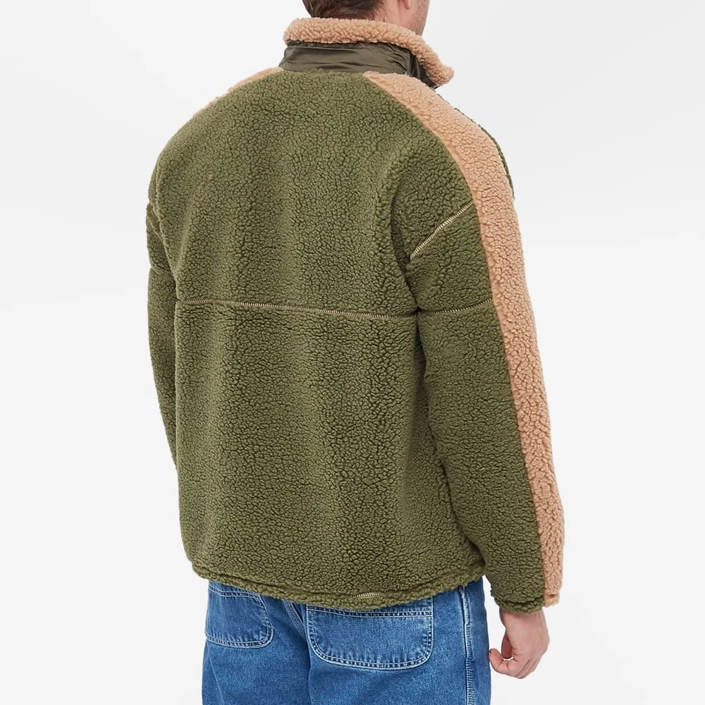 Pleasures Rewind Quarter Zip Fleece 3 Pleasures Rewind Quarter Zip Fleece - Image 3