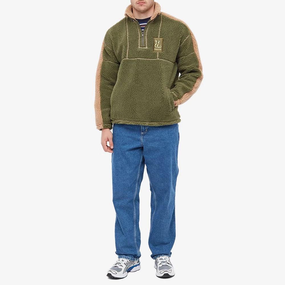 Pleasures Rewind Quarter Zip Fleece 4 Pleasures Rewind Quarter Zip Fleece - Image 4