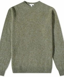 Sunspel Lambswool Crew Knit