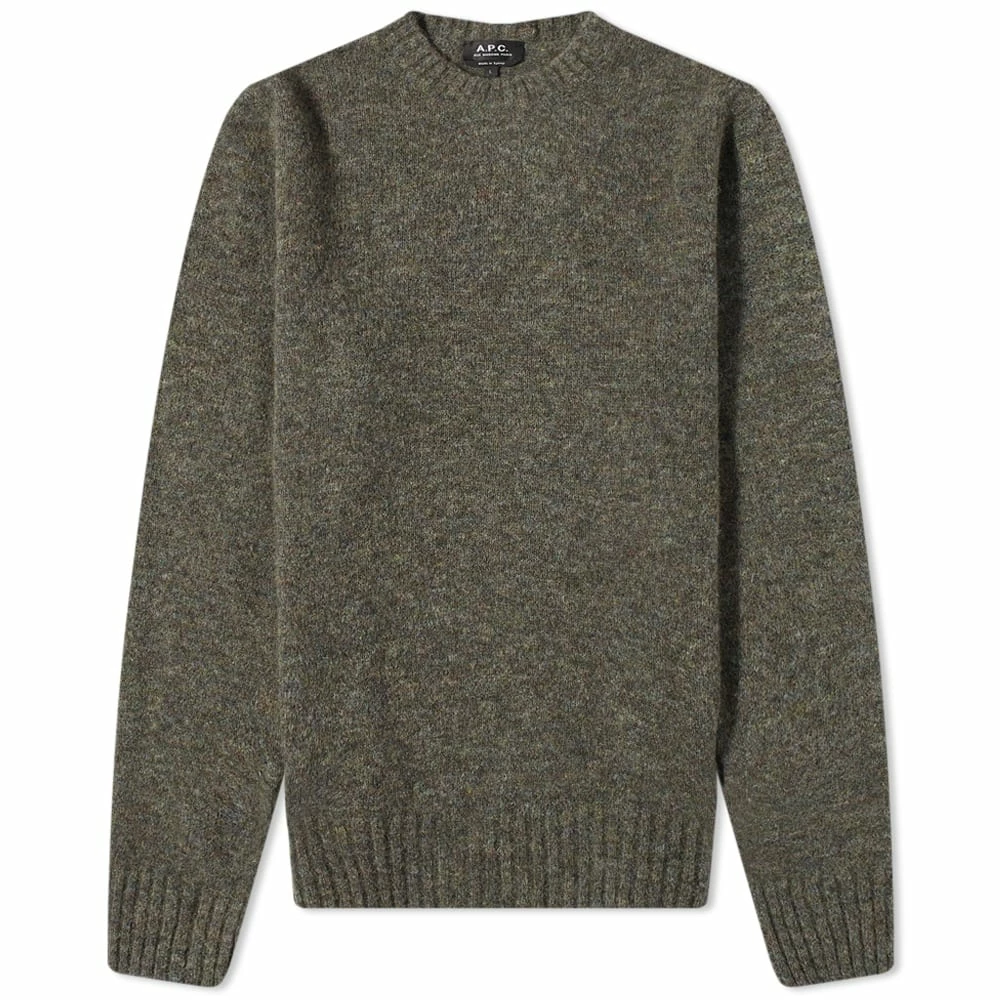 A.P.C. Lucas Alpaca Crew Knit 1 A.P.C. Lucas Alpaca Crew Knit