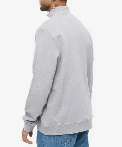 Sunspel Quarter Zip Knit -Outlet Sweaters Store 27 09 2022 ml mswe1546 gyaa 8