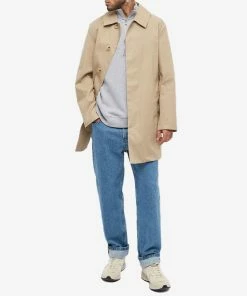 Sunspel Quarter Zip Knit -Outlet Sweaters Store 27 09 2022 ml mswe1546 gyaa m9