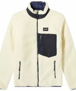 Taion Reversible Fleece Down Jacket