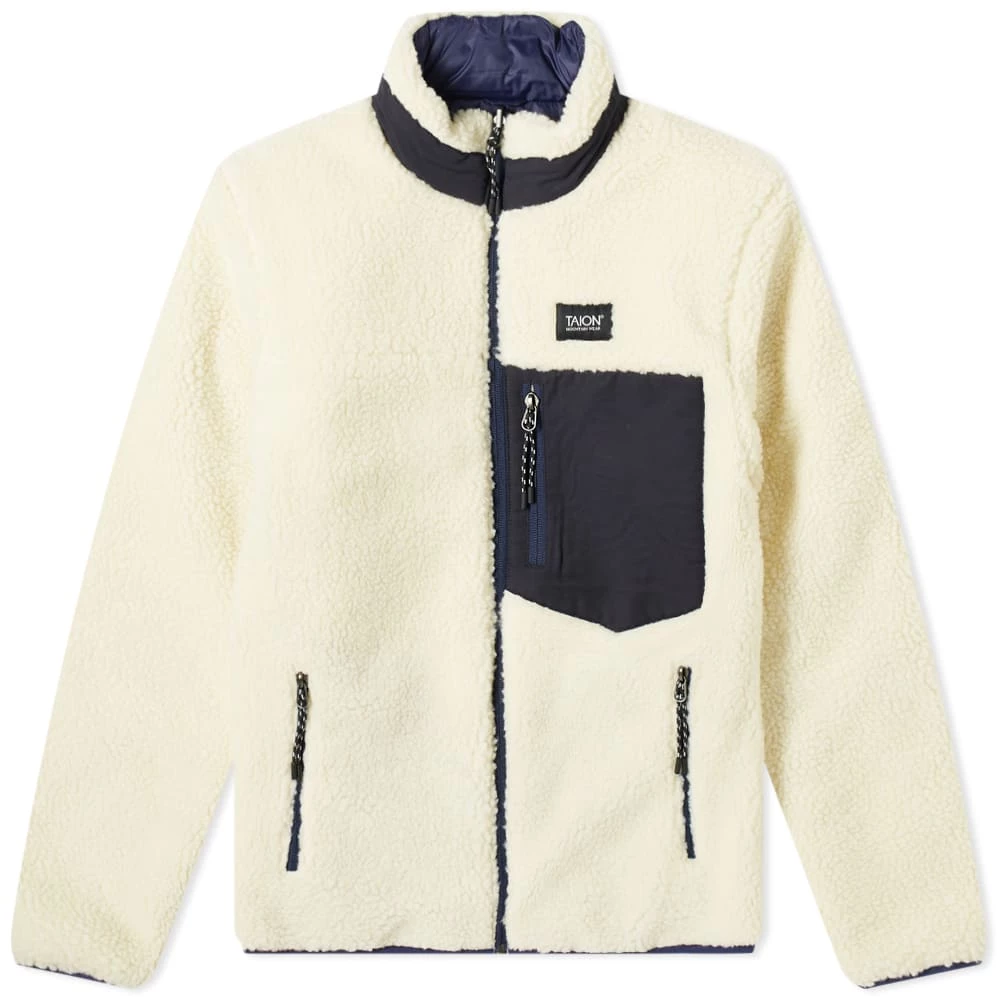 Taion Reversible Fleece Down Jacket 1 Taion Reversible Fleece Down Jacket