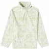 Martine Rose Floral Quarter Zip Fleece