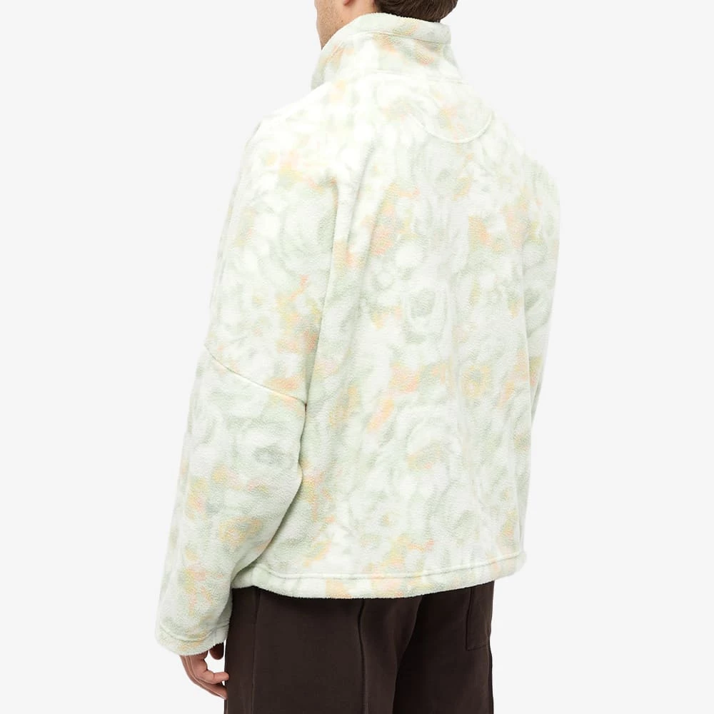 Martine Rose Floral Quarter Zip Fleece 3 Martine Rose Floral Quarter Zip Fleece - Image 3