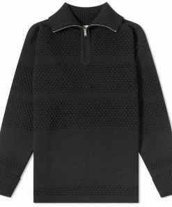 S.N.S. Herning Fisherman Quarter Zip Knit