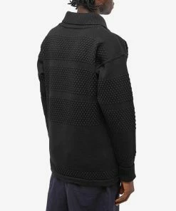 S.N.S. Herning Fisherman Quarter Zip Knit -Outlet Sweaters Store 27 10 2022 jb 175 00k u0000 3