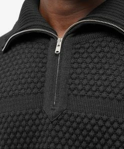 S.N.S. Herning Fisherman Quarter Zip Knit -Outlet Sweaters Store 27 10 2022 jb 175 00k u0000 5