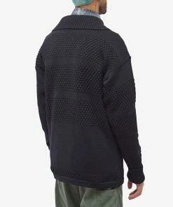 S.N.S. Herning Fisherman Quarter Zip Knit -Outlet Sweaters Store 27 10 2022 jb 175 00k u2019 3