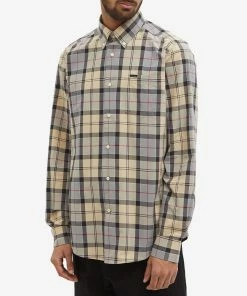 Barbour Kippford Tailored Shirt -Outlet Sweaters Store 28 01 2022 TH MSH5074TN31 3 1