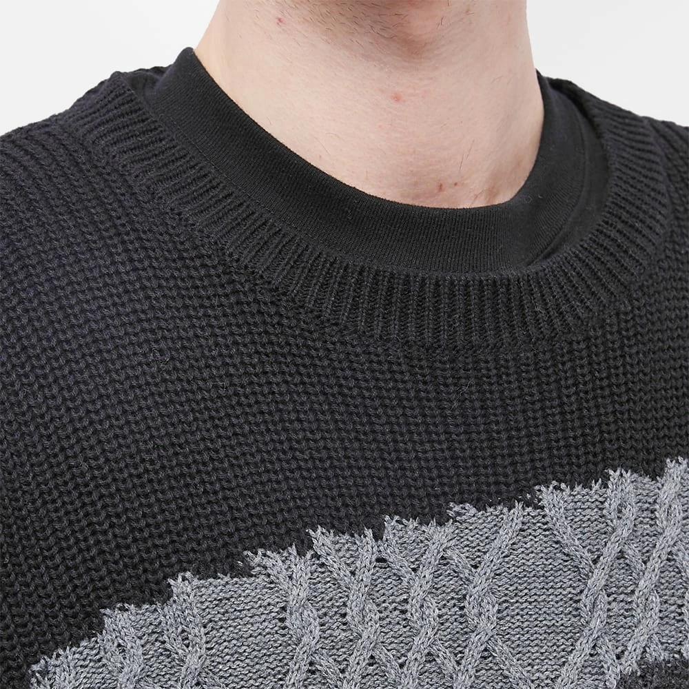 Neighborhood Patchwork Crew Knit 5 Neighborhood Patchwork Crew Knit - Image 5