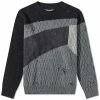 Neighborhood Patchwork Crew Knit