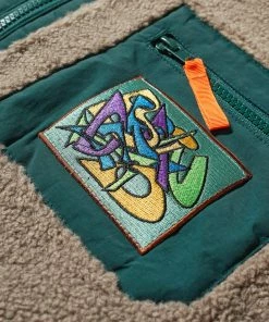 Brain Dead Teddy Sherpa Fleece Half Zip Jacket -Outlet Sweaters Store 28 03 2022 AJ BDP22O19002258BR08 3 1