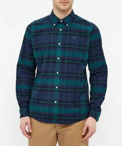 Barbour Ladle Tailored Check Shirt -Outlet Sweaters Store 28 06 2021 BLR MSH5059NY91 7 1