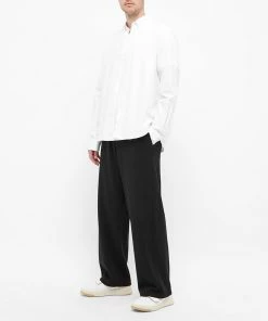 Kenzo Tiger Crest Oxford Button Down Shirt -Outlet Sweaters Store 28 06 2021 JD FB65CH4001LD 01 m9 1