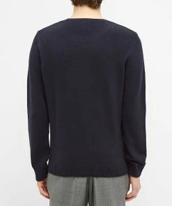 Colorful Standard Merino Wool Crew Knit -Outlet Sweaters Store 28 07 2020 CS5083 NBL 5 1