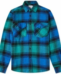 Portuguese Flannel Unic Check 2 Pocket Overshirt
