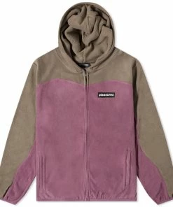Pleasures Whisky Zip-Up Fleece