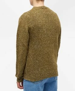 Officine Generale Marco Rib Crew Knit -Outlet Sweaters Store 28 10 2022 ns w22mknt300 8